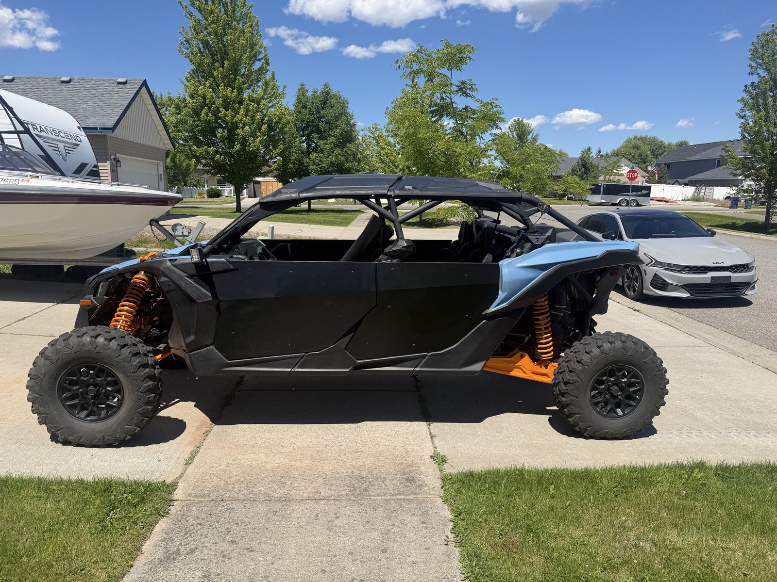 Can-Am Maverick X3 max RS Turbo R Light Blue/Black, 2025 Model