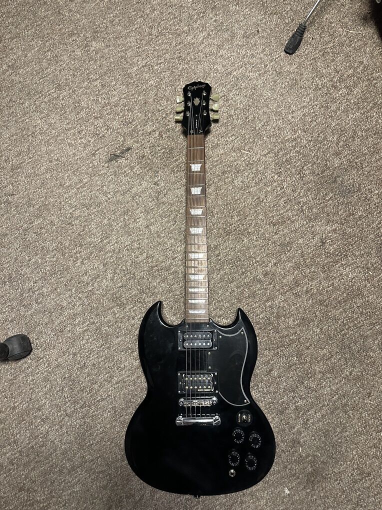 Epiphone SG G-400 With Gibson Pickups