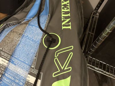 Intel Kayak with seat and paddle I have. Two
