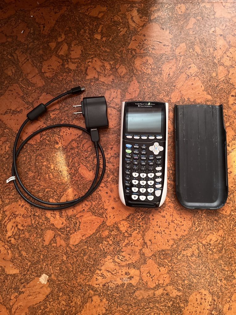 TI-84 Plus C Silver Edition Calculator