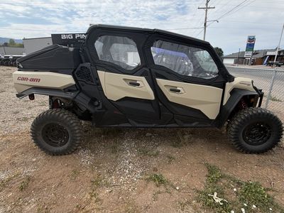 2024 Can-Am Commander Max UTV Side-by-Side - Tan & Black, 4-Seater