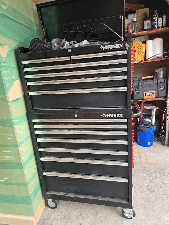 Husky metal tool cabinets