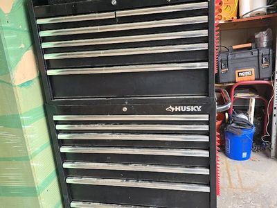 Husky metal tool cabinets