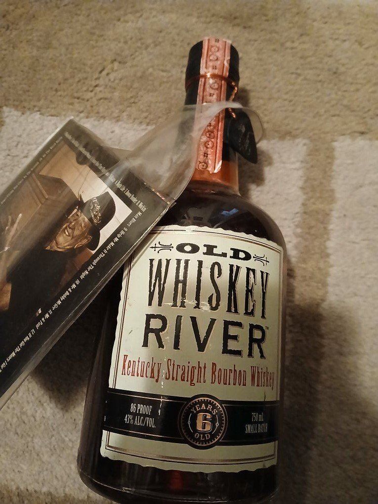 Willie Nelson Old Whiskey River Bourbon Discontinu