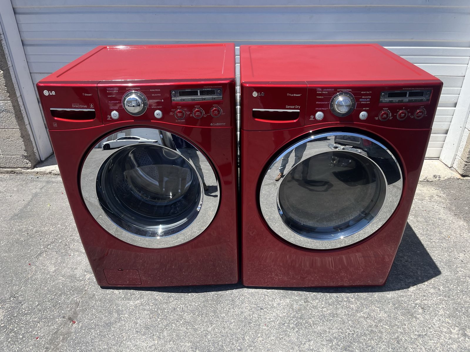 Great LG front loader electric set,free delivery