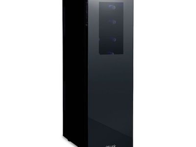 NEW Newair® 18-Bottle 10.75" Black Freestanding Dual Zone Wine Fridge