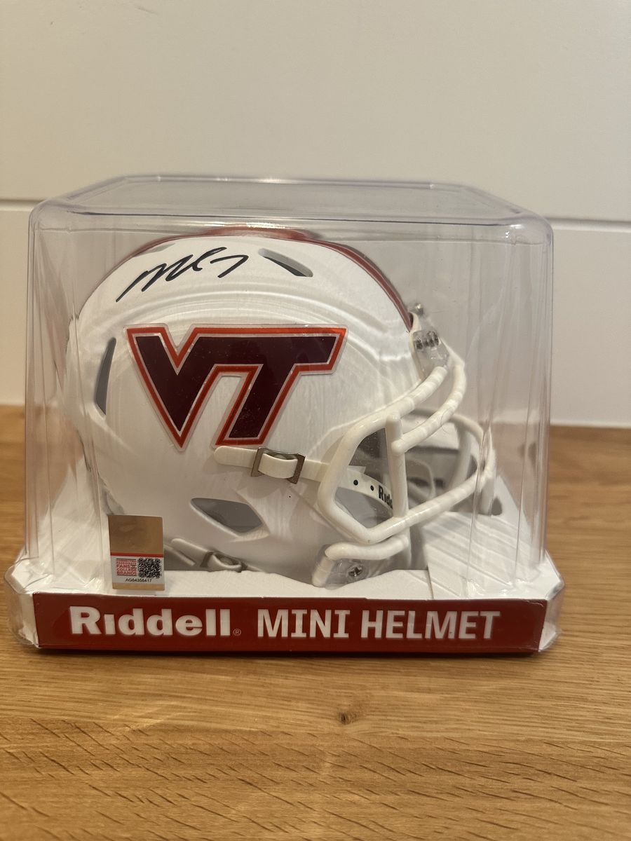 Michael Vick Signed Virginia Tech Mini Helmet