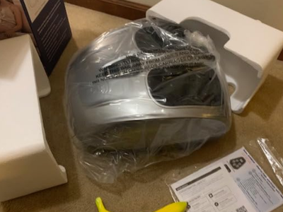 New in box Foot Massager Machine with Heat