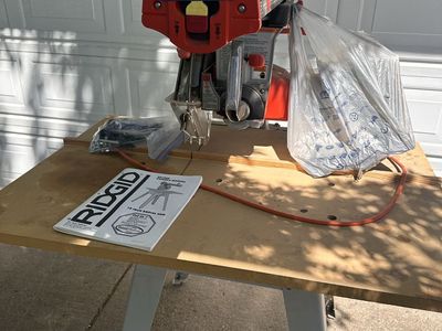 Rigid 10” radial arm saw