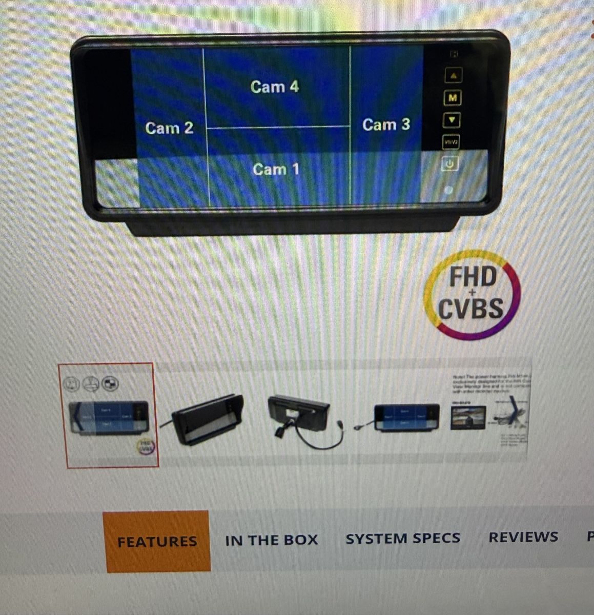 Backup Camera  Monitor