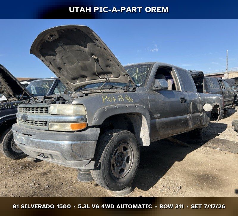 2001 Chevrolet Silverado 1500 GMT800 Parts - UTPAP Orem