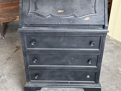 Antique Drop Front Secretary Desk