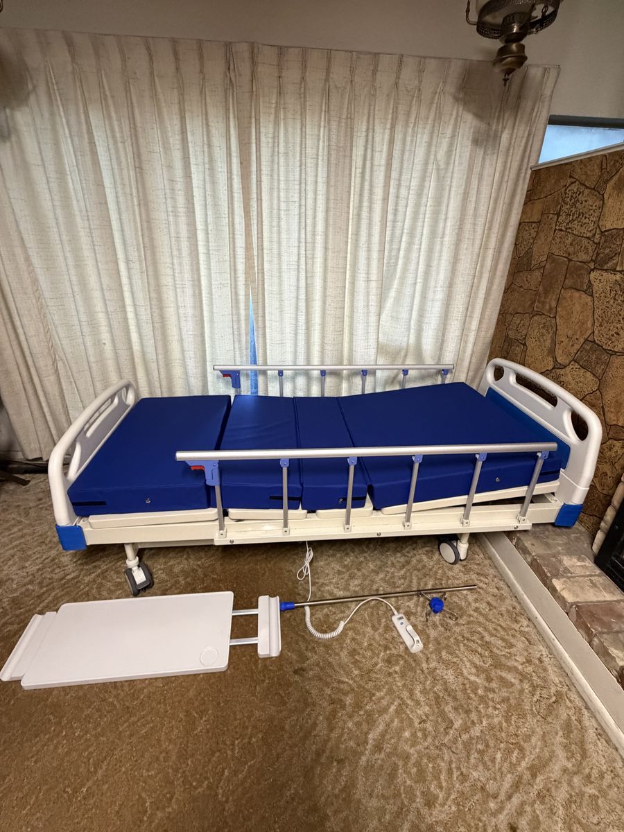 Nearly new hospital bed