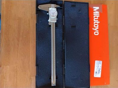 Mitutoyo 12.0 " 505-746 Shock Proof Dial Caliper Made in Japan