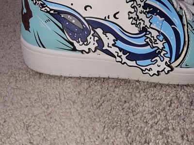 Demon Slayer Tanjiro High Top Sneakers Women's Japanese Size 37