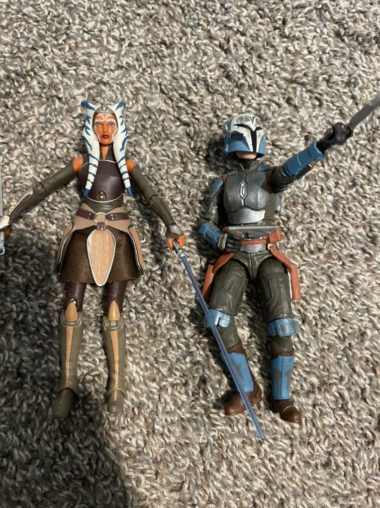 Star Wars Black Series Asoka Tano And Bo Katan