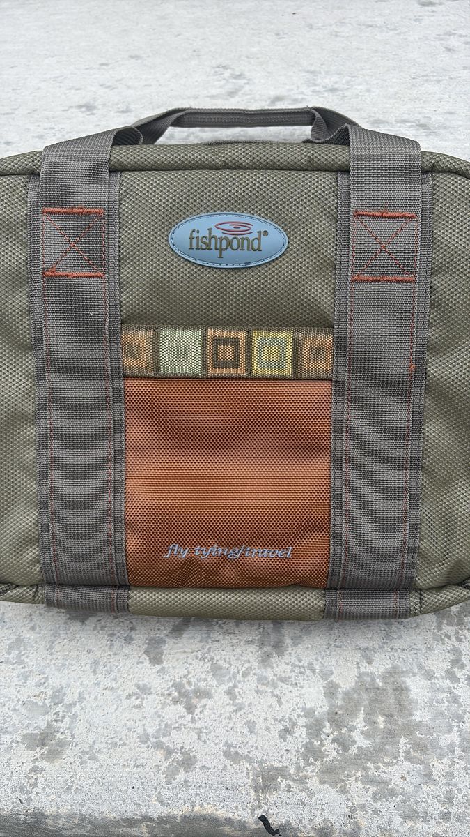 Fishpond Fly Tying and Travel Case Organizer Bag with Interior Compartments