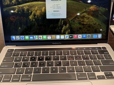Apple MacBook Pro 13-inch M2 2022, 8GB, 256 Gig