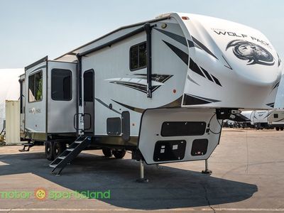 2022 Forest River Wolf Pack 325PACK13 Toy Hauler Garage Center Bath