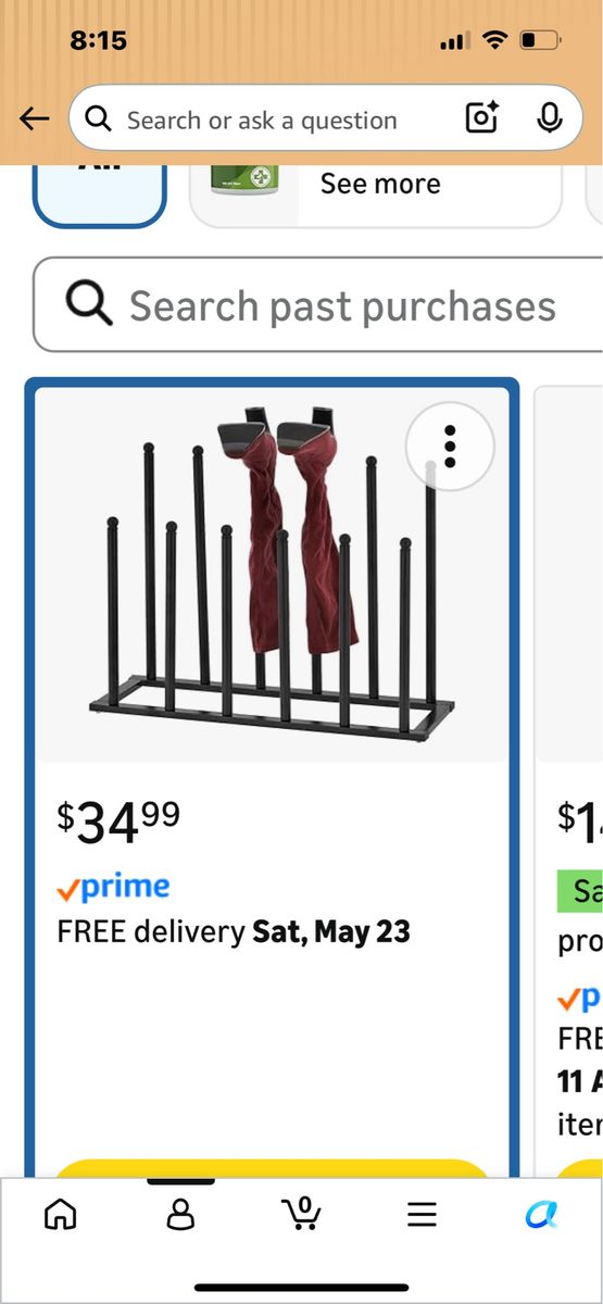 Boot rack