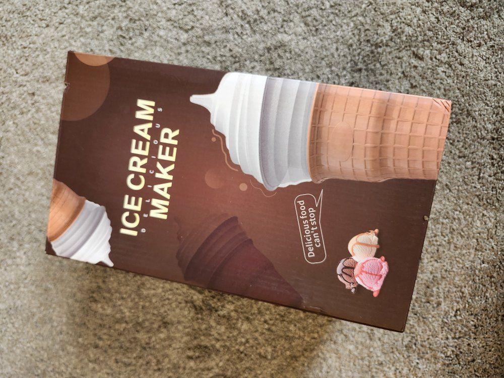 brand new ice cream maker