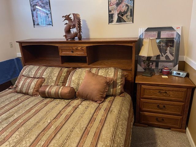 Oak King Size Headboard