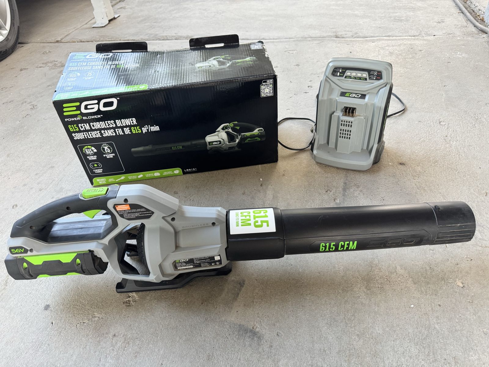 615 cordless EGO Blower