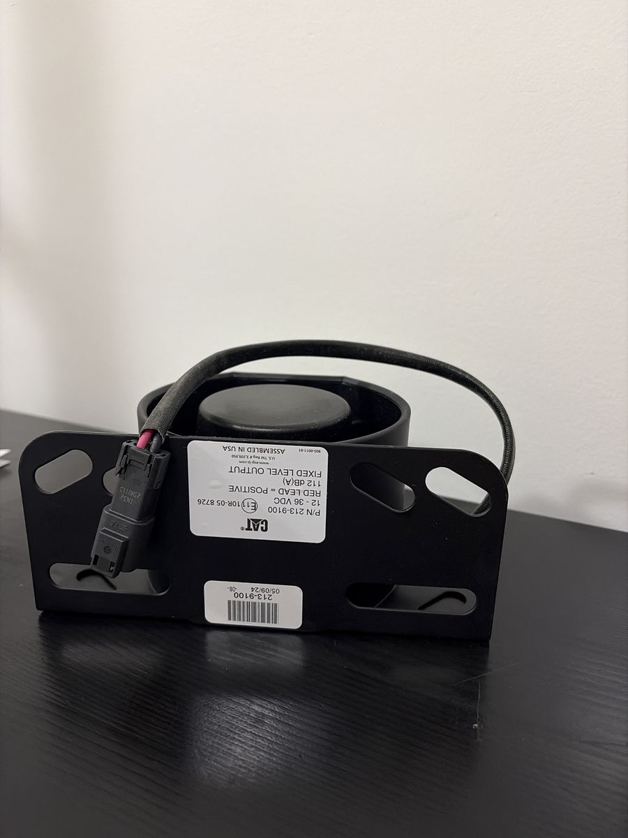 Caterpillar backup alarm
