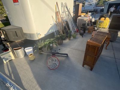 Major Delas! Large Garage Sale: Furniture, Home Decor, Ladders, Tools, Patio Umbrella, & More!
