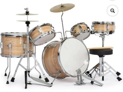 NEW 5-Piece Complete Junior Drums Set