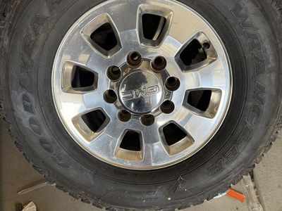 2015 gmc wheels and tires 8x180 sell or trade