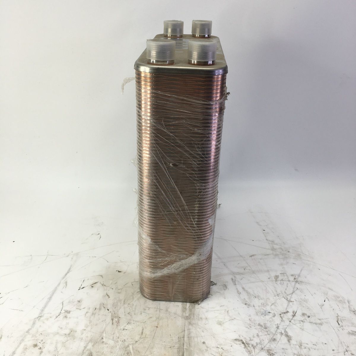 Heat exchanger stainless 1" npt connections