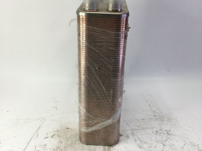Heat exchanger stainless 1" npt connections