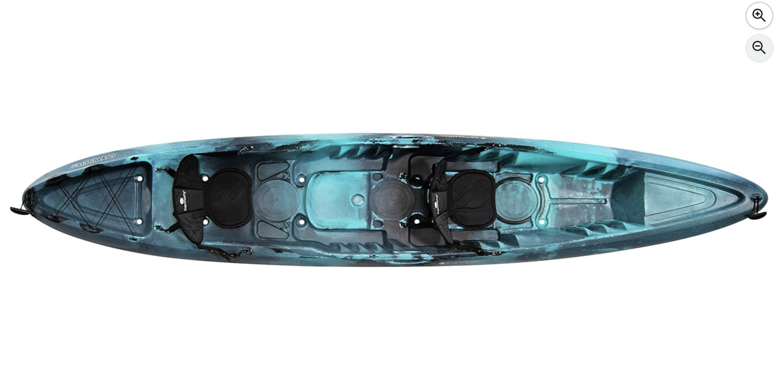 Perception Rambler 13.5ft | Sit on Top Tandem Kayak | Recreational Kayak for Two