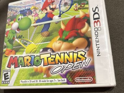 Mario Tennis Open Nintendo 3DS Video Game