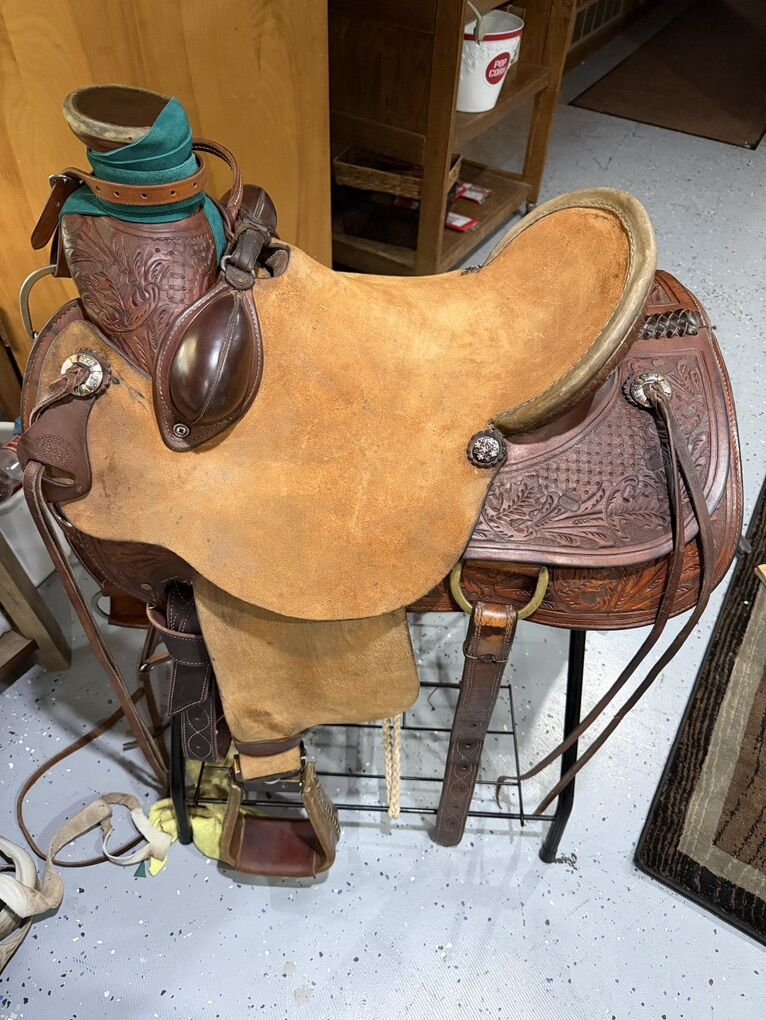 Saddle Cleaning And Small Repair