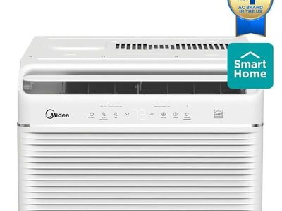 Midea 12,000 BTU Smart Inverter Window AC, Cools up to 550 Sq. Ft