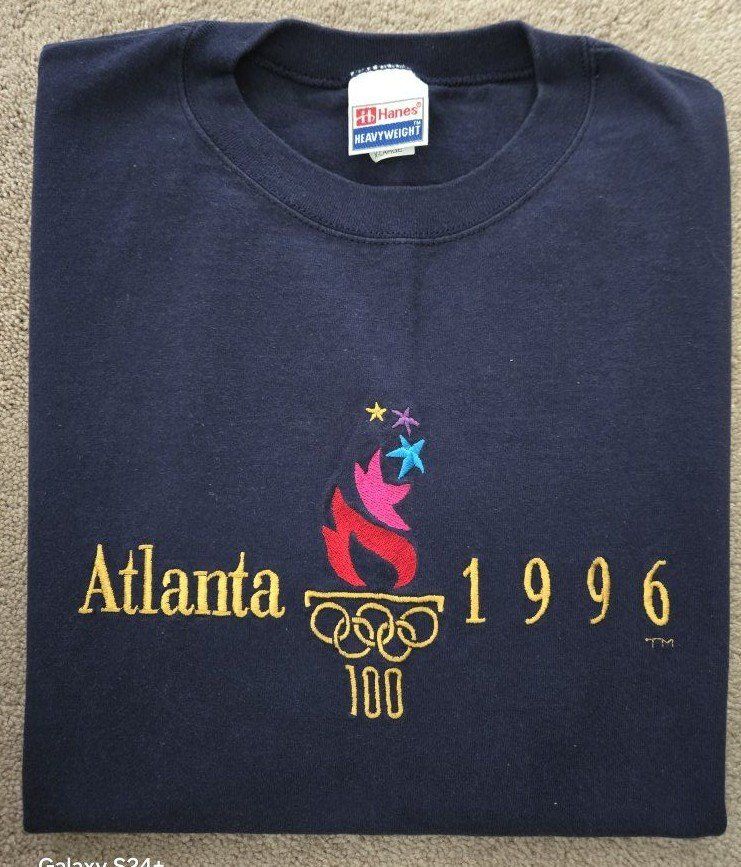 VNT Atlanta 1996 Olympics TShirt Unisex XL