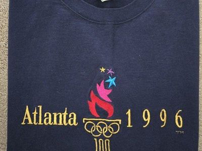 VNT Atlanta 1996 Olympics TShirt Unisex XL