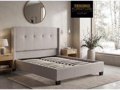 NEW MACALLISTER KING & QUEEN UPHOLSTERED BEDS AMAZING DEAL‼️