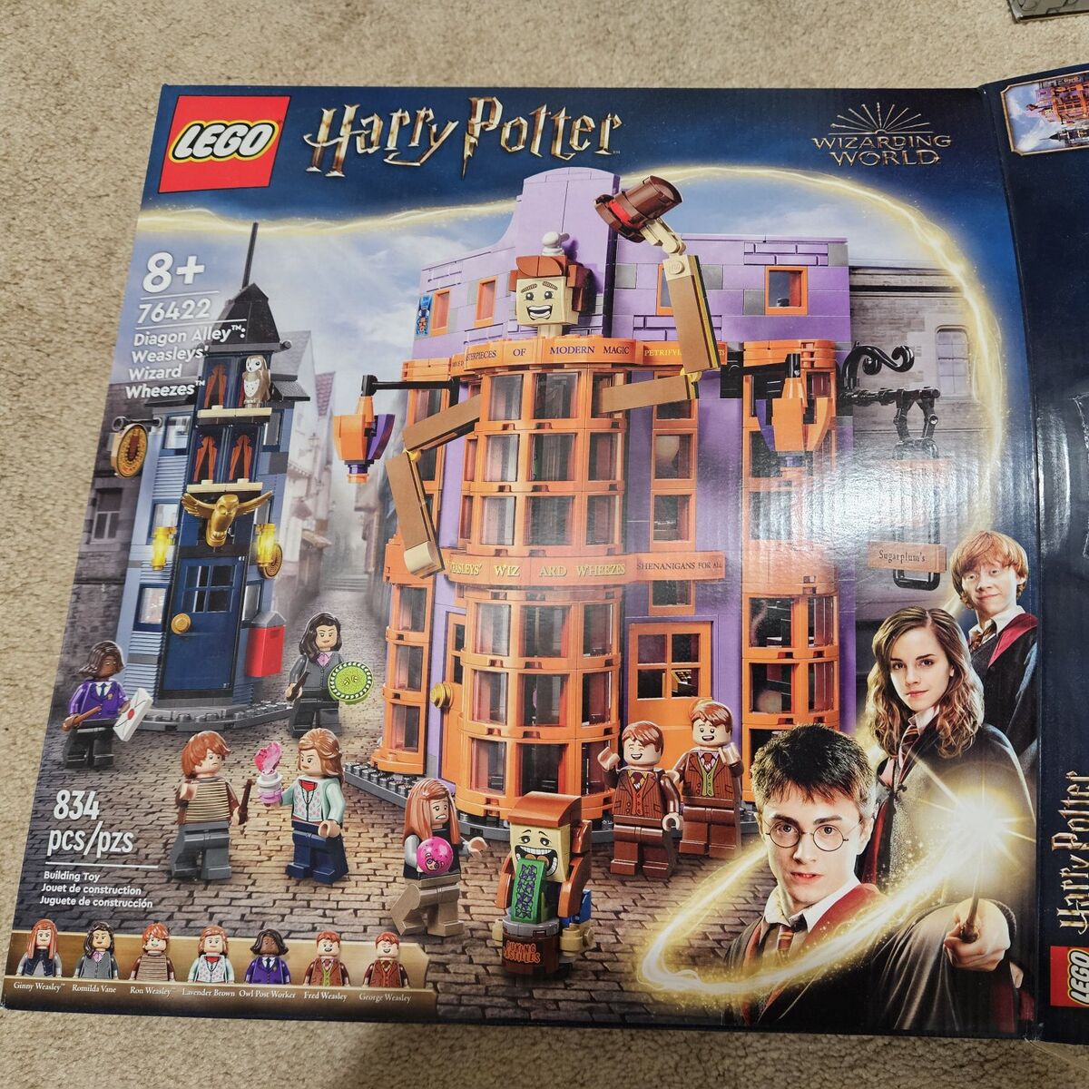 Lego Harry Potter Weasleys Wizard Wheezes 76422