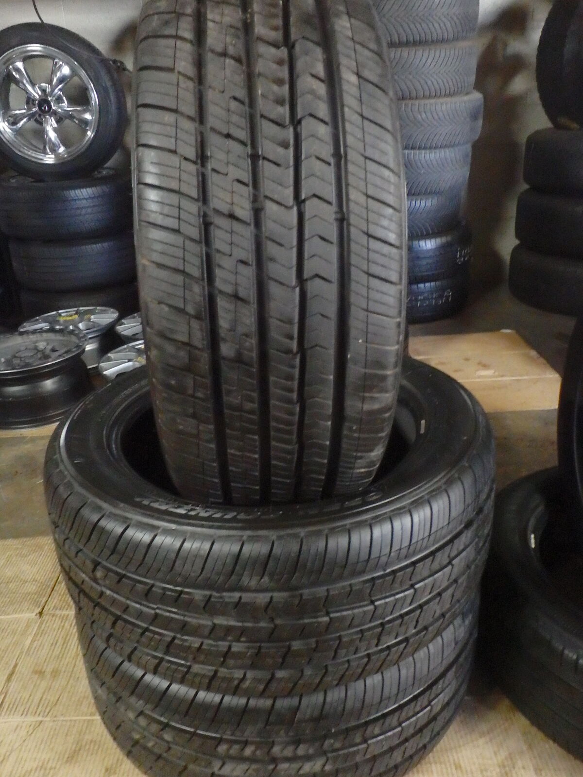 285/45R20 TOYO Q/T OPEN COUNTRY PAIR OF TWO USED TIRES