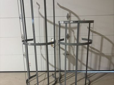 LESS THAN HALF PRICE OF RETAIL! BRAND NEW COTTERMAN 5’ or 7’ Tall Steel Ladder Safety Cages