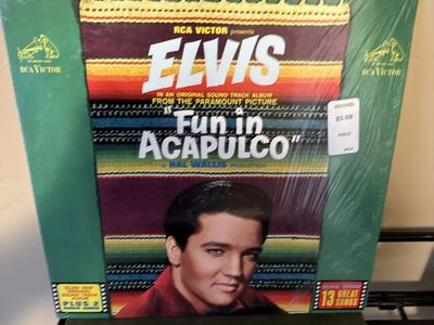 Elvis Presley Fun In Acapulco Soundtrack Vinyl LP RCA Victor LSP-2756 Stereo in Shrink