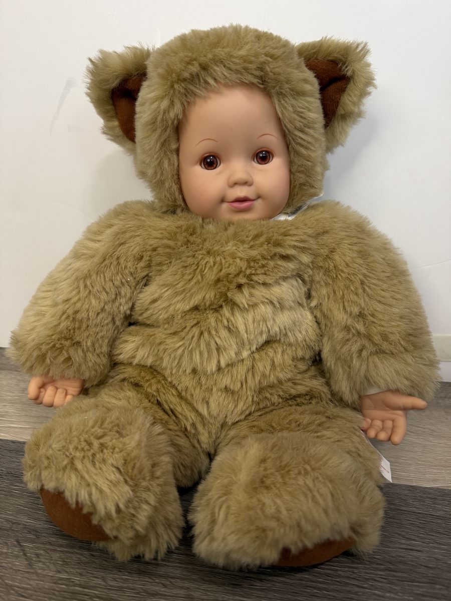 Anne Geddes Bear & Hedgehog Dolls Vintage