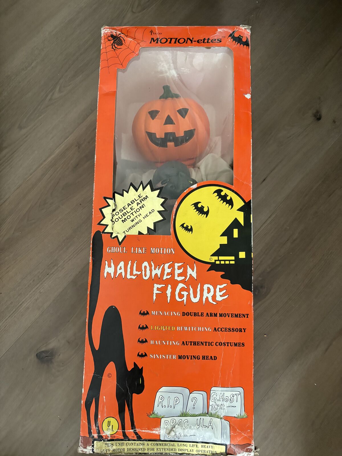 The Telco Motion-ettes Halloween figures were first released in 1986 and 1987