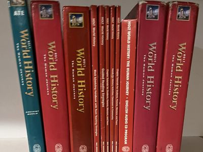 World History Homeschool Complete Curriculum Set