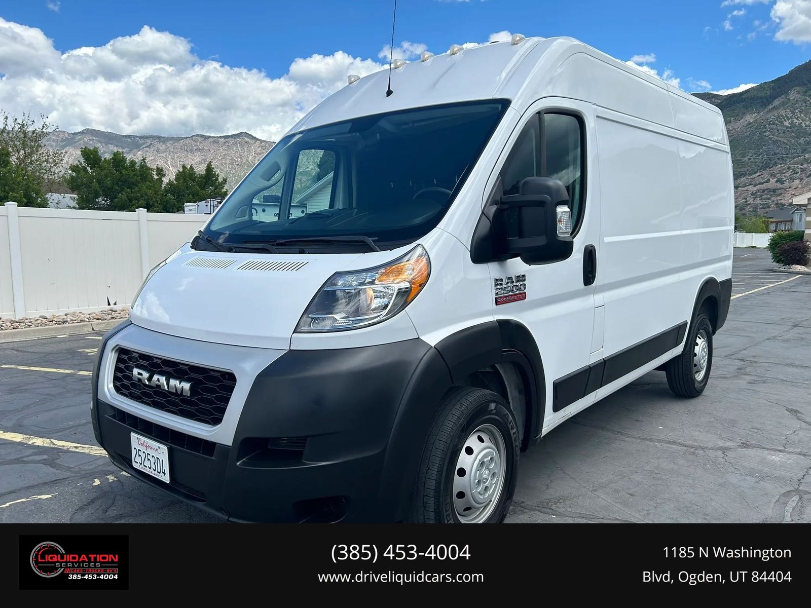 2019 Ram ProMaster 2500 136 WB