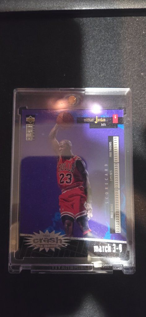 1996-97 Upper Deck Collector's Choice Michael Jordan Crash the Game #C30 Chicago Bulls