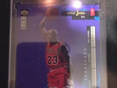 1996-97 Upper Deck Collector's Choice Michael Jordan Crash the Game #C30 Chicago Bulls